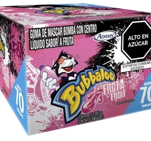 Chiclets Bubbaloo Frutos (32x385gr / 13.6oz)