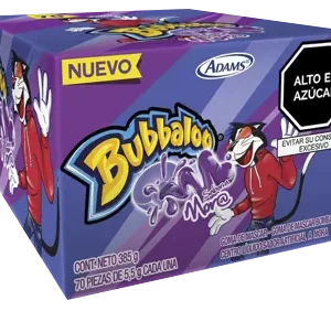 Chiclets Bubbaloo Mora (32x385gr / 13.6oz)